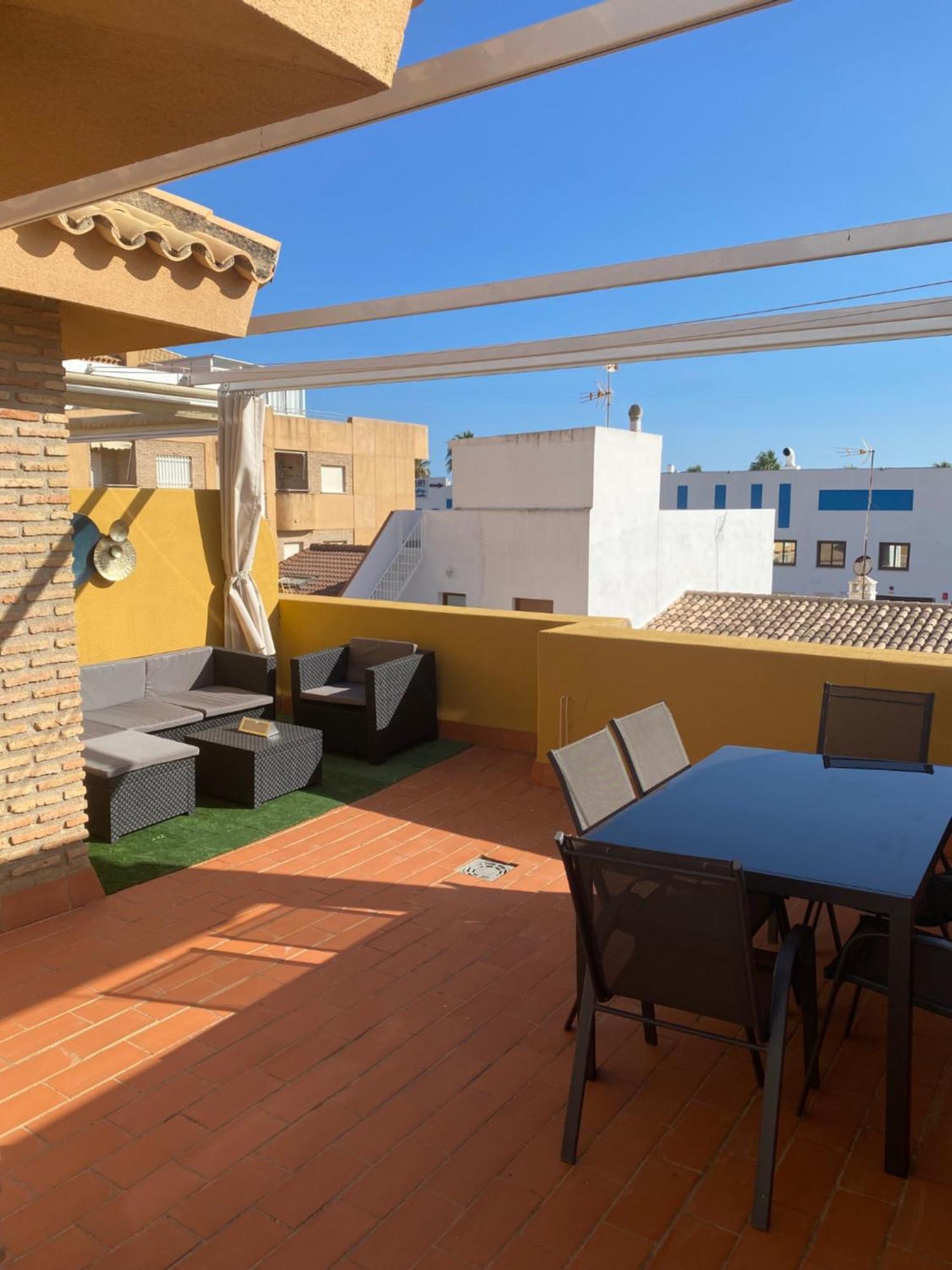 Atico Duplex 2 Linea De Playa En La Antilla Exterior photo